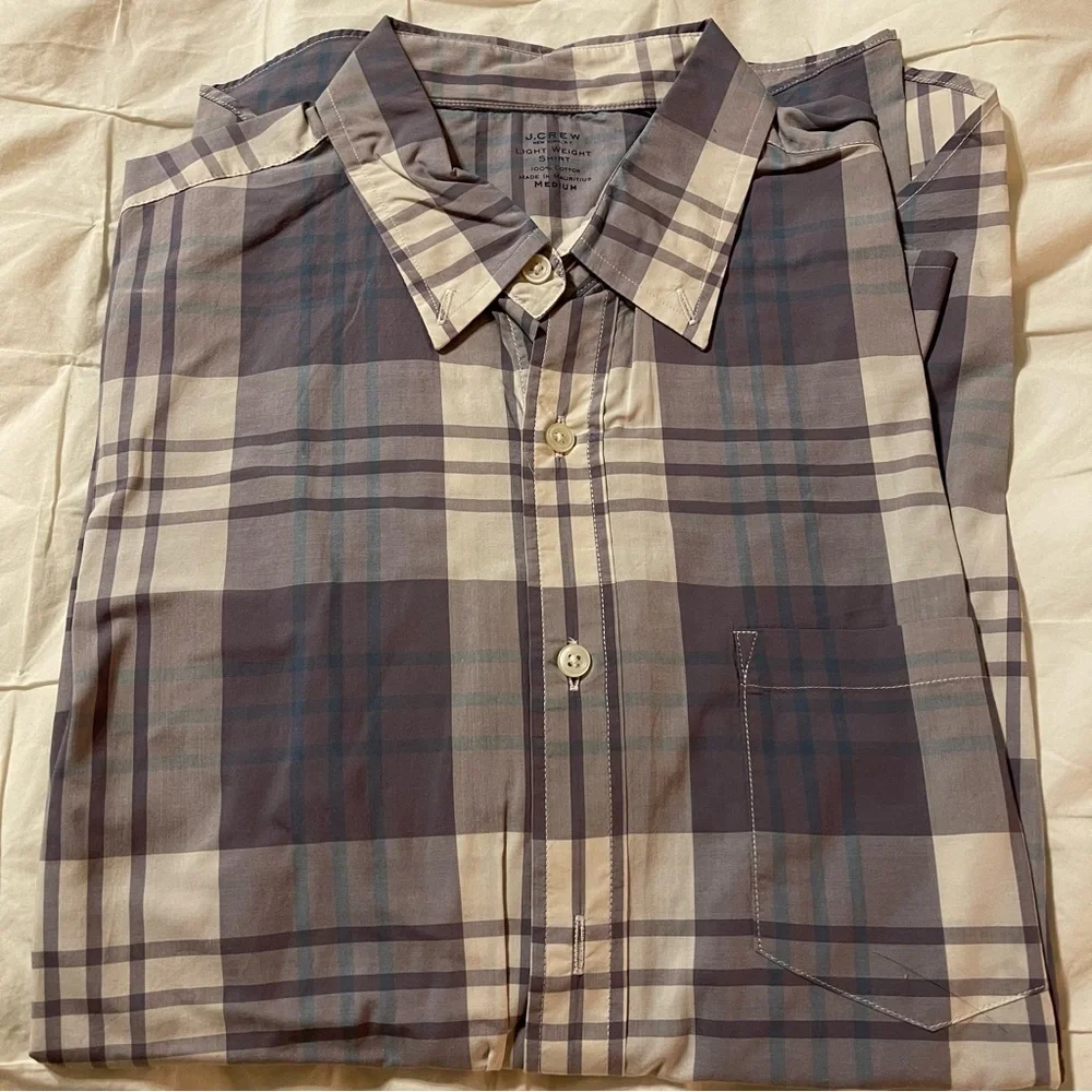 J.Crew Plaid Button Down‎ Shirt